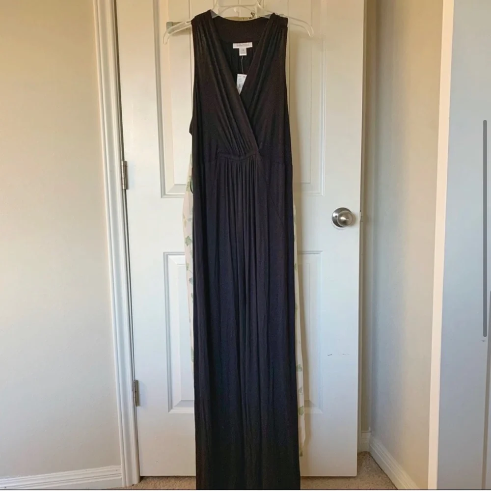 NWT Motherhood Maternity Maxi Dress Size L - Picture 4 of 11